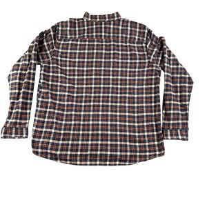 Patagonia Fjord Flannel Shirt Men XXL Multicolor Plaid Midweight Organic Cotton